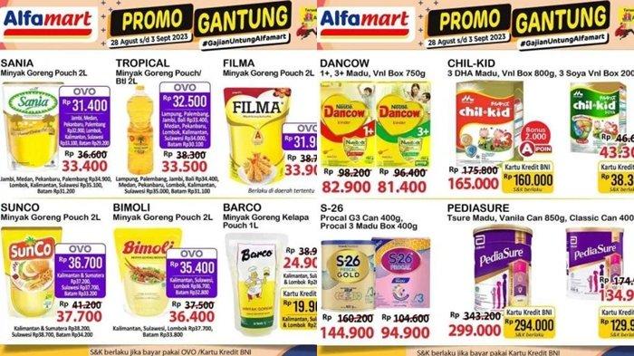 Promo Alfamart Hari ini 1 September 2023, Belanja Kebutuhan Bulanan Setelah Gajian Super Hemat