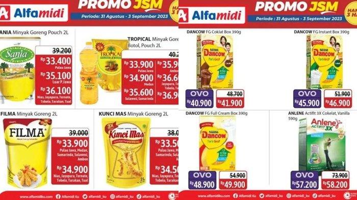 Promo Alfamidi Hari ini 1 September 2023, Bayar Pakai OVO Belanja Bulanan Super Hemat