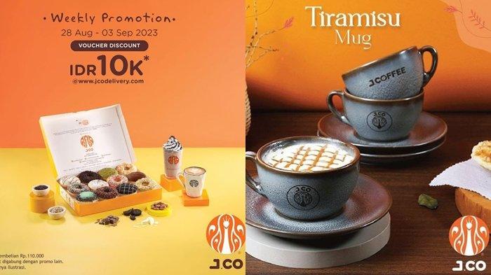 Promo J.CO Hari ini 1 September 2023, Pembelian Rp 110.000 Dapat Diskon Rp 10.000