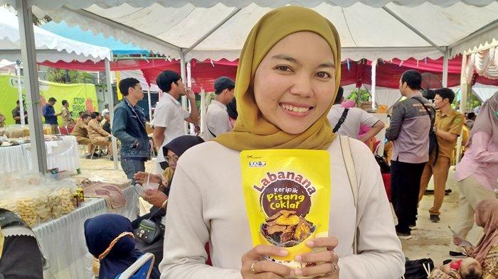 Eksistensi UMKM Penajam Paser Utara di Tangerang, Tonjolkan Keripik Pisang Coklat