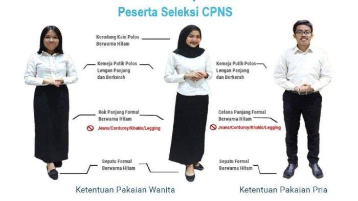 Inilah Aturan Sepatu Tes CPNS 2023 dan Tata Cara Berpakaian Peserta untuk Ujian SKD