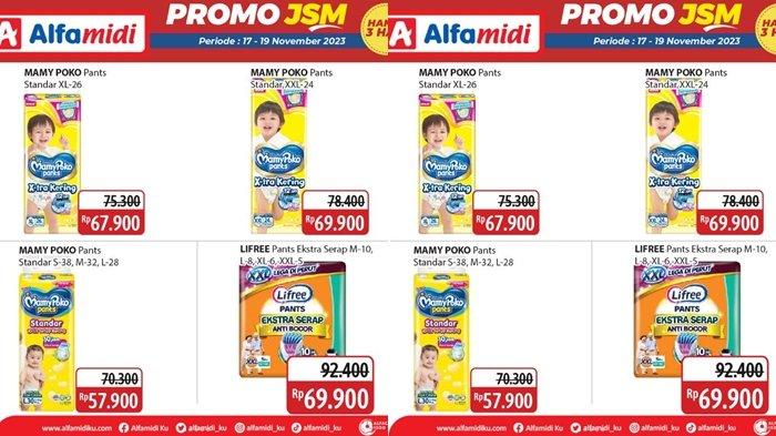 Katalog Promo Alfamidi Hari ini Sabtu 18 November 2023, Belanja Pampers Anak Super Murah