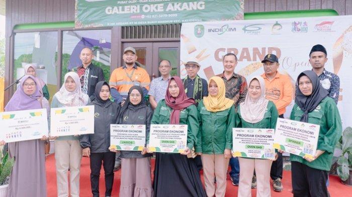 Bupati Kutai Timur Resmikan Galeri Oke Akang Binaan PT KPP dan Indexim Coalindo, Minggu 3 Desember