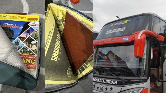 Viral Nasib Apes Penumpang Bus Rosalia Indah, iPad Hilang Ditukar Buku dan Keramik oleh Pencuri