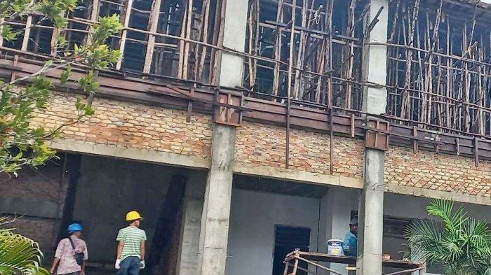 Pengerjaan Ruang Kelas SMPN 2 Bontang tak Sesuai Jatuh Tempo, Sekolah Sulit Atur Jam Belajar