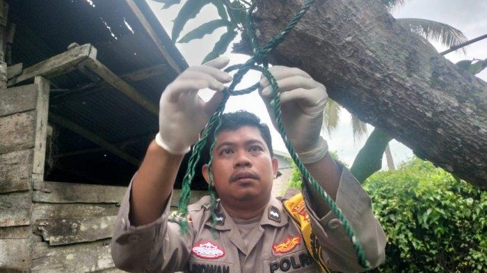 Pria Samboja Kutai Kartanegara Ditemukan Tewas dengan Seutas Tali di Belakang Rumah, Diduga Depresi