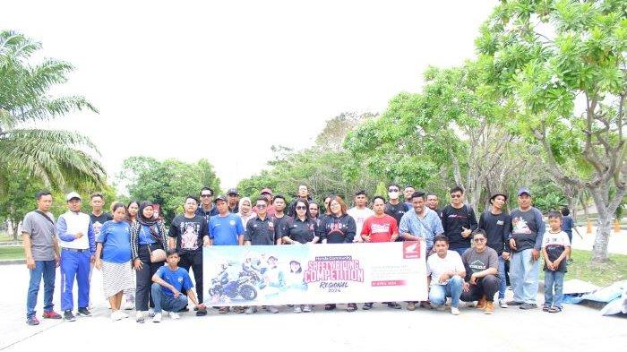 Astra Motor Kaltim 1 Adakan Honda Community Safety Riding Competition Regional 2024 di Balikpapan
