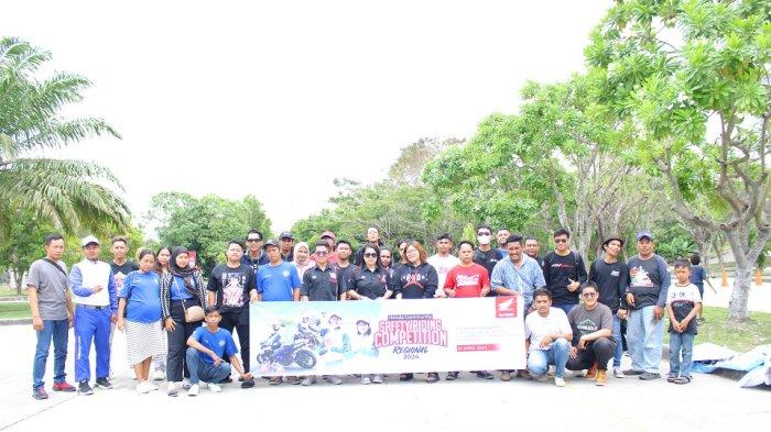 Astra Motor Kaltim 1 Gandeng Komunitas Motor Balikpapan pada Safety Riding Competition