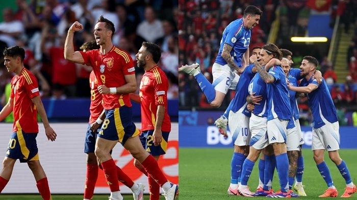 Hasil dan Klasemen Grup B Euro 2024 - Spanyol Bantai Kroasia, Italia Nyaris Gigit Jari