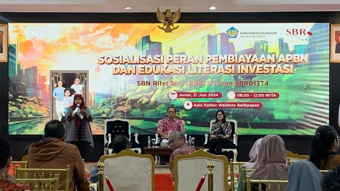 Kemenkeu Edukasi Literasi Keuangan ke Warga Balikpapan Lewat Sosialisasi Surat Berharga Negara Ritel