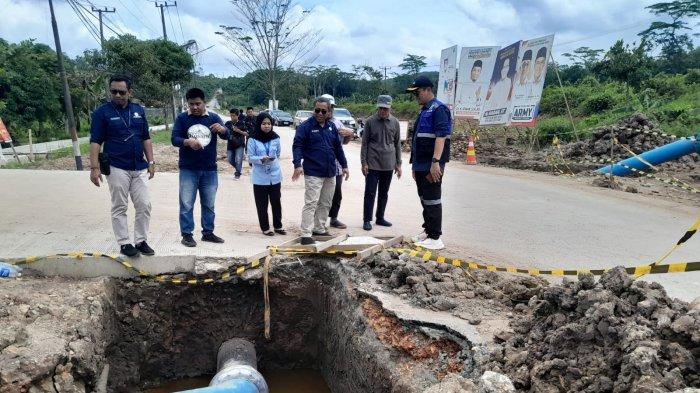 Tantangan Perumdam TTB Kutim Perbaiki Pipa Intake Kabo Jaya