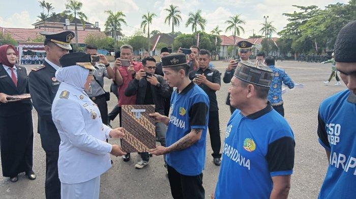 3 Orang Bebas dari Rutan Tanjung Redeb Berau, Raih Remisi Kemerdekaan HUT ke 79 RI