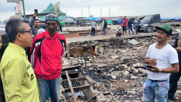 Pemkab Kutim Bakal Bangun Ulang Pasar Sangkulirang yang Habis Terbakar