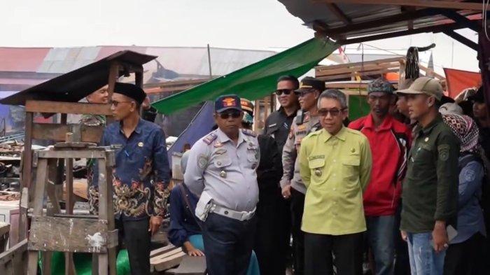Dermaga Pasar Sangkulirang Kutim akan Dibangun Usai Kebakaran