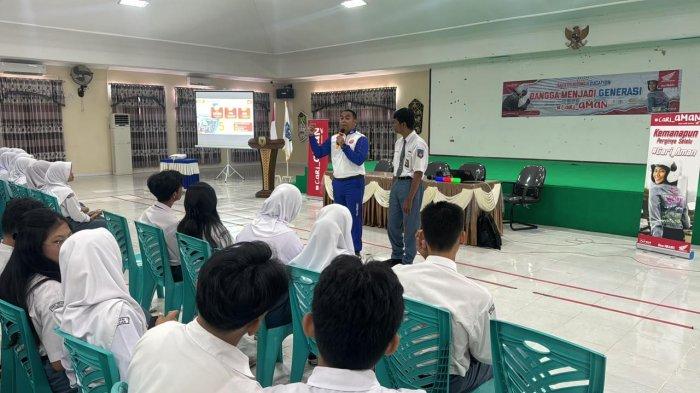 Astra Motor Kaltim 1 Ajak SMAN 1 Tarakan Perhatikan Keselamatan Berkendara