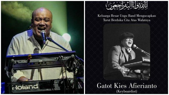 Gatot Kies Keyboardist Band Ungu Meninggal Dunia, Pasha Kehilangan Sosok Perhatian dan Lucu