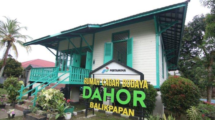 RUMAH DAHOR BALIKPAPAN - Penampakan Rumah Dahor Heritage, Balikpapan, Kalimantan Timur. Rumah ini menjadi saksi bisu sejarah minyak di Kota Balikpapan (TribunKaltim/Dwi Ardianto)