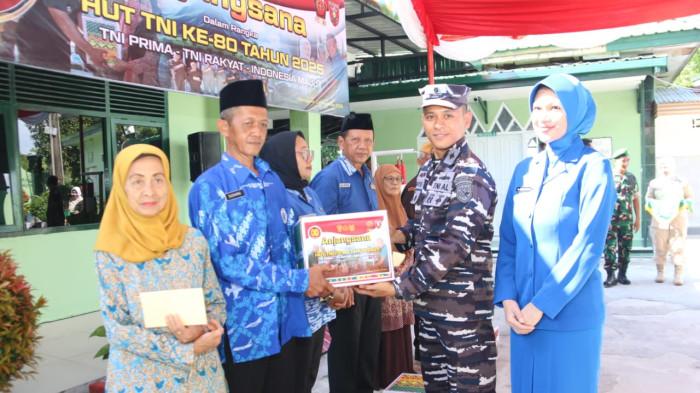 Anjangsana HUT ke-80 TNI, Kodam VI/Mulawarman Tebar Kepedulian untuk Pejuang dan Rakyat
