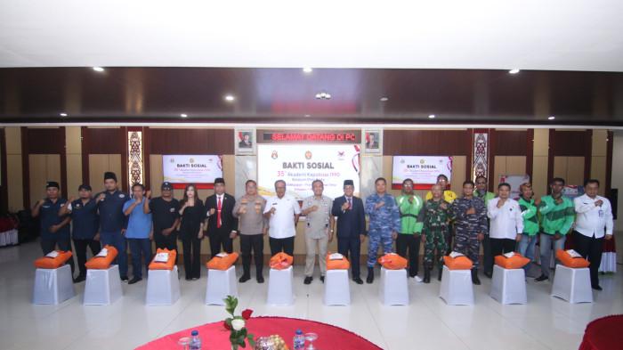 Alumni Akpol 1990 Gelar Bakti Sosial di Balikpapan, 3.000 Paket Dibagikan