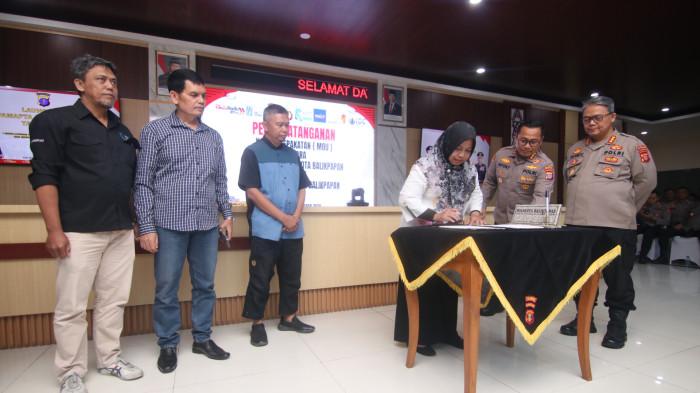Polresta Balikpapan Gandeng Radio Lokal, Wujudkan Pelayanan Cepat dan Transparan ke Masyarakat