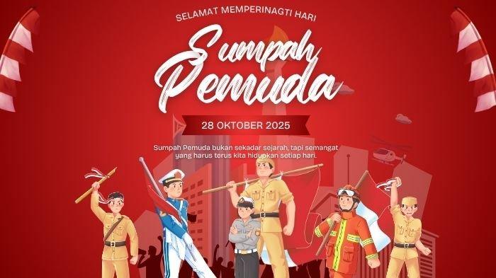105 Poster Hari Sumpah Pemuda 2025 yang Keren, Inspiratif, dan Penuh Semangat