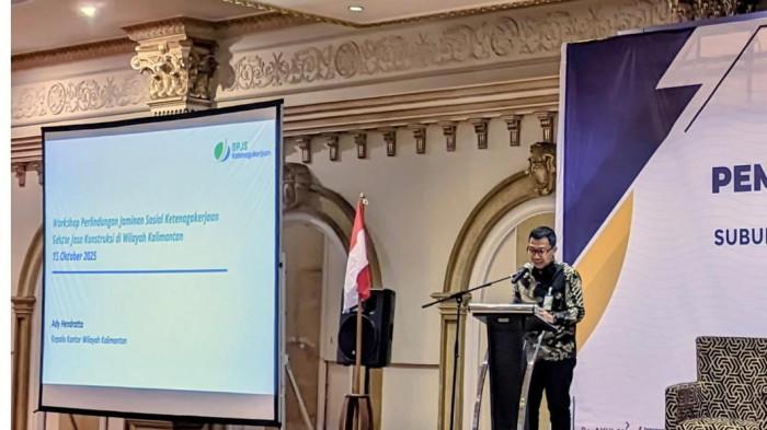 PUPR dan BPJS Ketenagakerjaan Dorong Profesionalisme Jasa Konstruksi di Kalimantan Lewat Workshop