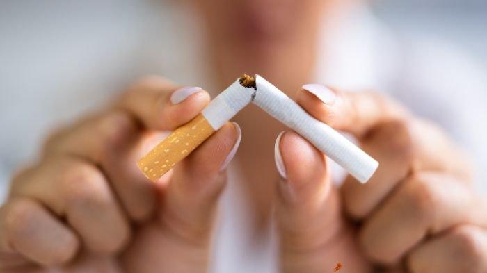 PEROKOK DI KALTIM - Ilustrasi orang memegang rokok. Berikut daerah di Kalimantan Timur yang warganya paling banyak merokok