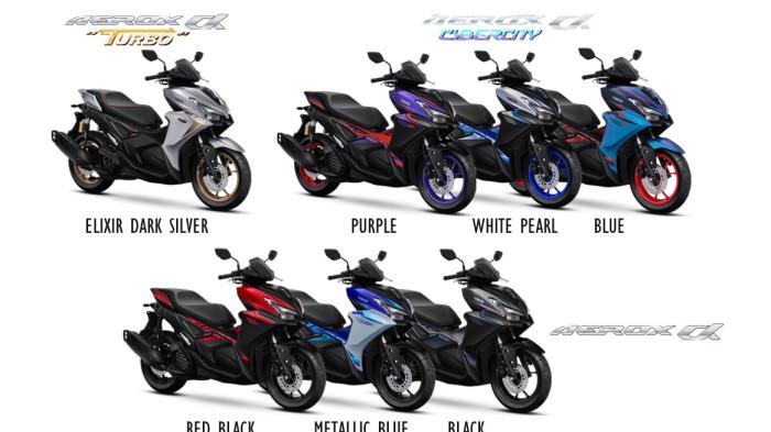 New Color Update Yamaha AEROX ALPHA 2026
Meluncur di IIMS 2026, AEROX ALPHA Pamerkan Warna & Grafis Anyar yang Anti-Mainstream