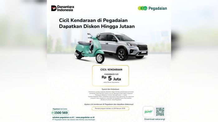 Program Berkah Gempita Ramadan berlaku di seluruh outlet Pegadaian di Wilayah Kalimantan hingga 28 Februari 2026