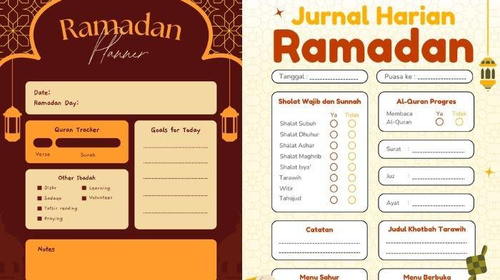 PLANNER RAMADAN 2026 - Ilustrasi planner Ramadhan 2026. Berikut planner Ramadhan 2026 yang bisa dicetak agar target ibadah lebih teratur