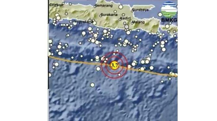 GEMPA HARI INI - Gempa guncang Pacitan Jawa Timur hari ini, Jumat (13/3/2026). Simak informasi BMKG selengkapnya