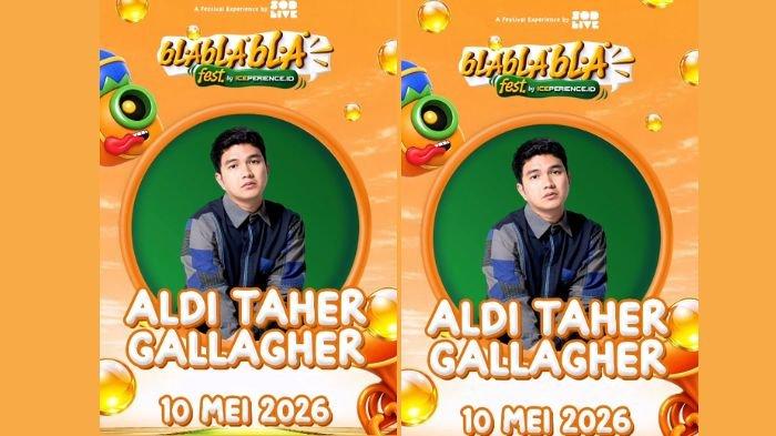 ALDI TAHER KONSER - Potret Aldi Taher dalam poster Bla Bla Bla Fest Samarinda. Viral Aldi Taher bakal ke Samarinda untuk bernyanyi, ini cara beli tiketnya