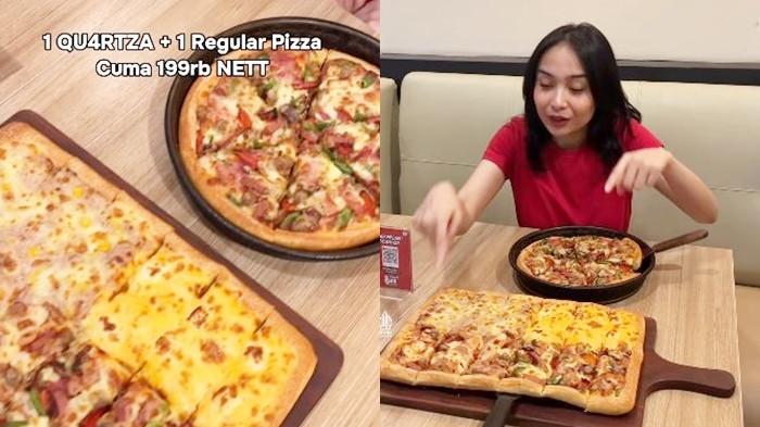 PROMO PIZZA HUT - Promo looong weekend deals. Dapatkan 2 pizza hanya bayar Rp 199 ribuan. (Instangram@pizzahut.indonesia)
