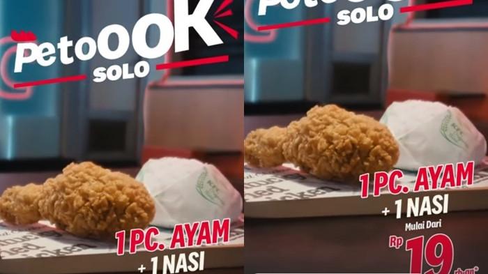 PROMO KFC- Promo KFC Petok Solo. Makan kenyang Rp 19 ribuan. (Instagram@kfcindonesia) 