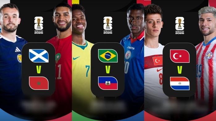 Jadwal Piala Dunia 2026 Hari ini dan Titik Nobar Samarinda-Balikpapan, Maroko, Brasil dan Turki Main