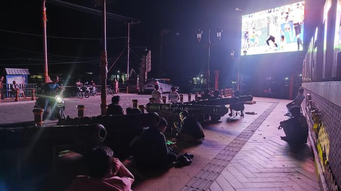 Nobar Piala Dunia 2026 di Videotron Berau Disambut Antusias, Brazil Menang 2-1 atas Jepang