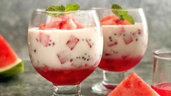 Cara Bikin Es Semangka Susu yang Sangat Cocok untuk Sajian Saat Berbuka Puasa