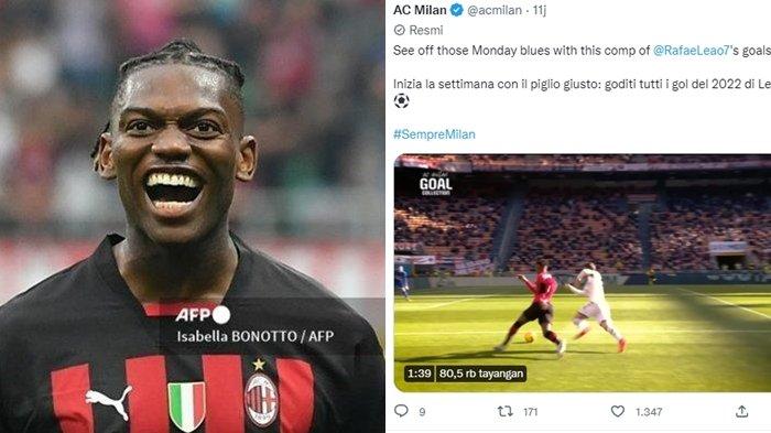 Real Madrid Hingga PSG Gigit Jari, Rafael Leao Kirim Kode Bertahan di Liga Italia Bersama AC Milan