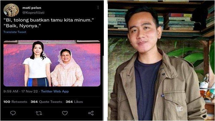 Alasan Gibran Tak Polisikan Kharisma Jati yang Dianggap Hina Iriana Jokowi: Masih Banyak Kerjaan