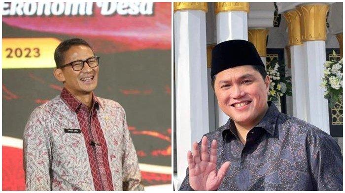 Jubir Bantah Harapan Sandiaga Uno Pupus, Pengamat Prediksi Erick Thohir Dampingi Ganjar Pranowo
