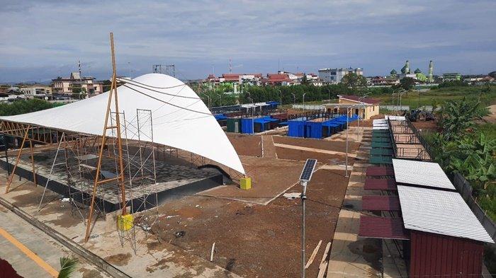 Disporapar Paser Pastikan Pemindahan Pelaku UMKM ke Wisata Kuliner Sungai Tuak Sebelum Puasa