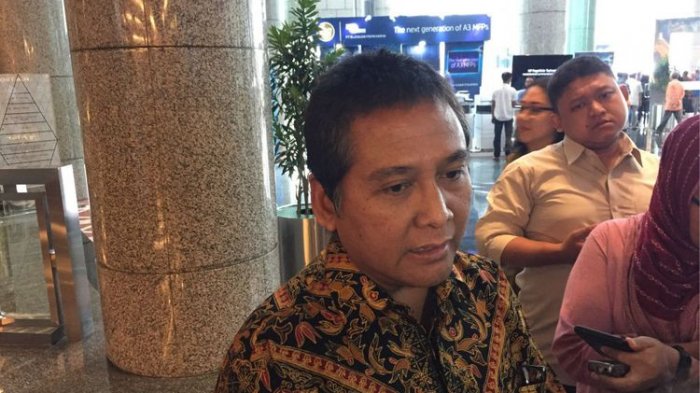 etua Umum Asosiasi Pengusaha Indonesia (Apindo) Hariyadi Sukamdani usai menghadiri acara di gedung Bursa Efek Indonesia, Jakarta, Senin (6/11/2017).