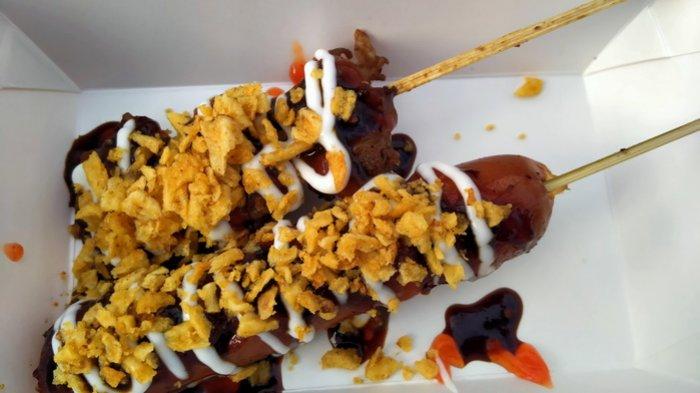 Bakso Bakar Nyak Nyus, Jajal deh Beef Belly Roll yang Empuk dengan Bumbu Meresap Sempurna