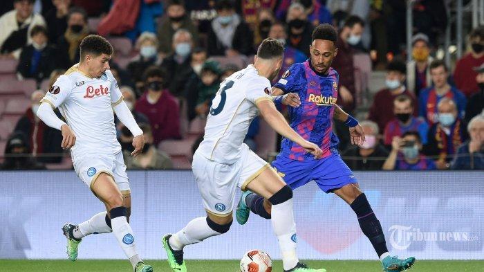 LENGKAP HASIL Babak 16 Besar Liga Eropa Tadi Malam, Dortmund Keok, Barcelona vs Napoli Sama Kuat
