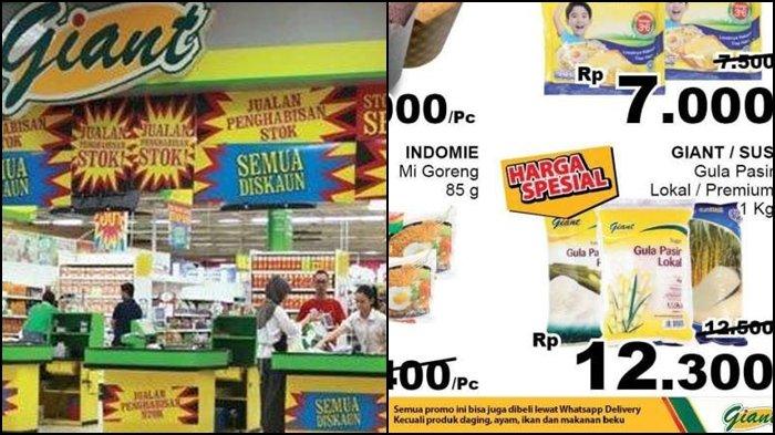KATALOG PROMO Giant Minggu 20 Desember 2020, Beli 2 Gratis 1, Gula Pasir dan Kelengkeng Super Murah