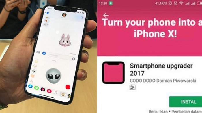 Tidak Perlu Tunggu iPhone X Banting Harga, Begini Cara Mudah Ubah Tampilan Android Menjadi iPhoneX