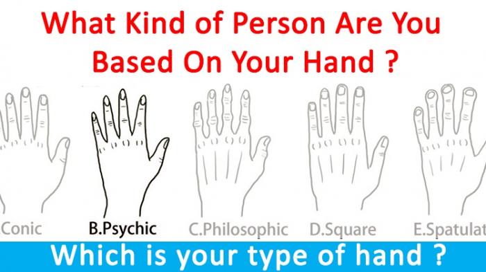 5 Jenis Tangan Menentukan Kepribadian, yang Mana Tangan Anda?