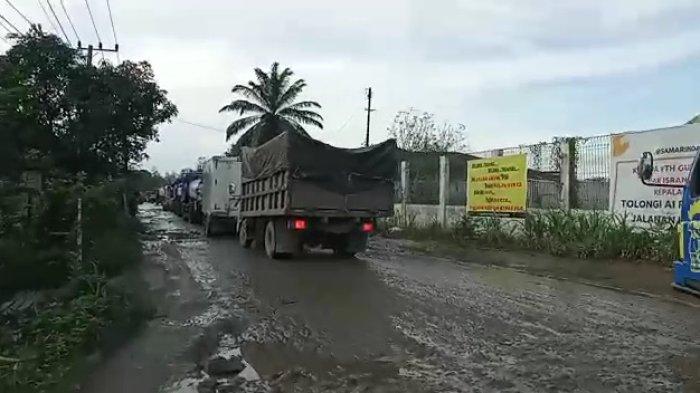 Dinas PUPR Kaltim Lakukan Penanganan Sementara Jalan Loa Buah yang Rusak, Pengerjaan Tunggu Lelang