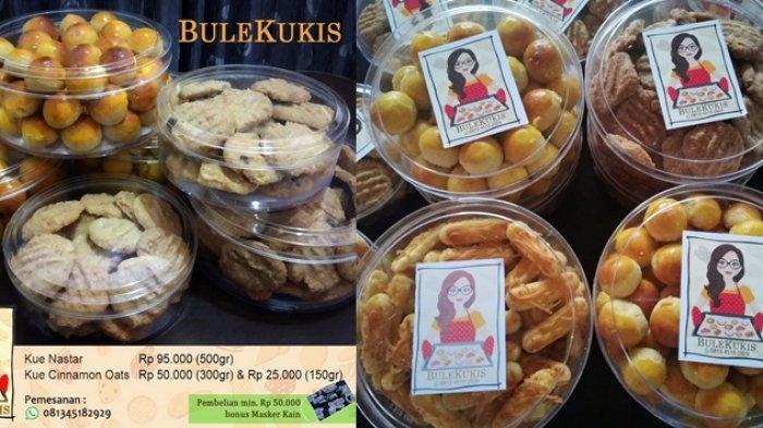 Kue Kering Enak & Renyah dari BuleKukis, Cicipi Nastar dengan Selai Nanas Melimpah, Ambyar di Mulut!