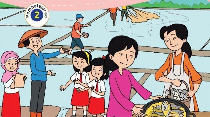 Lengkap Kunci Jawaban Tema 7 Kelas 3 Halaman 14 Buku Tematik tentang Ikan Bandeng Presto